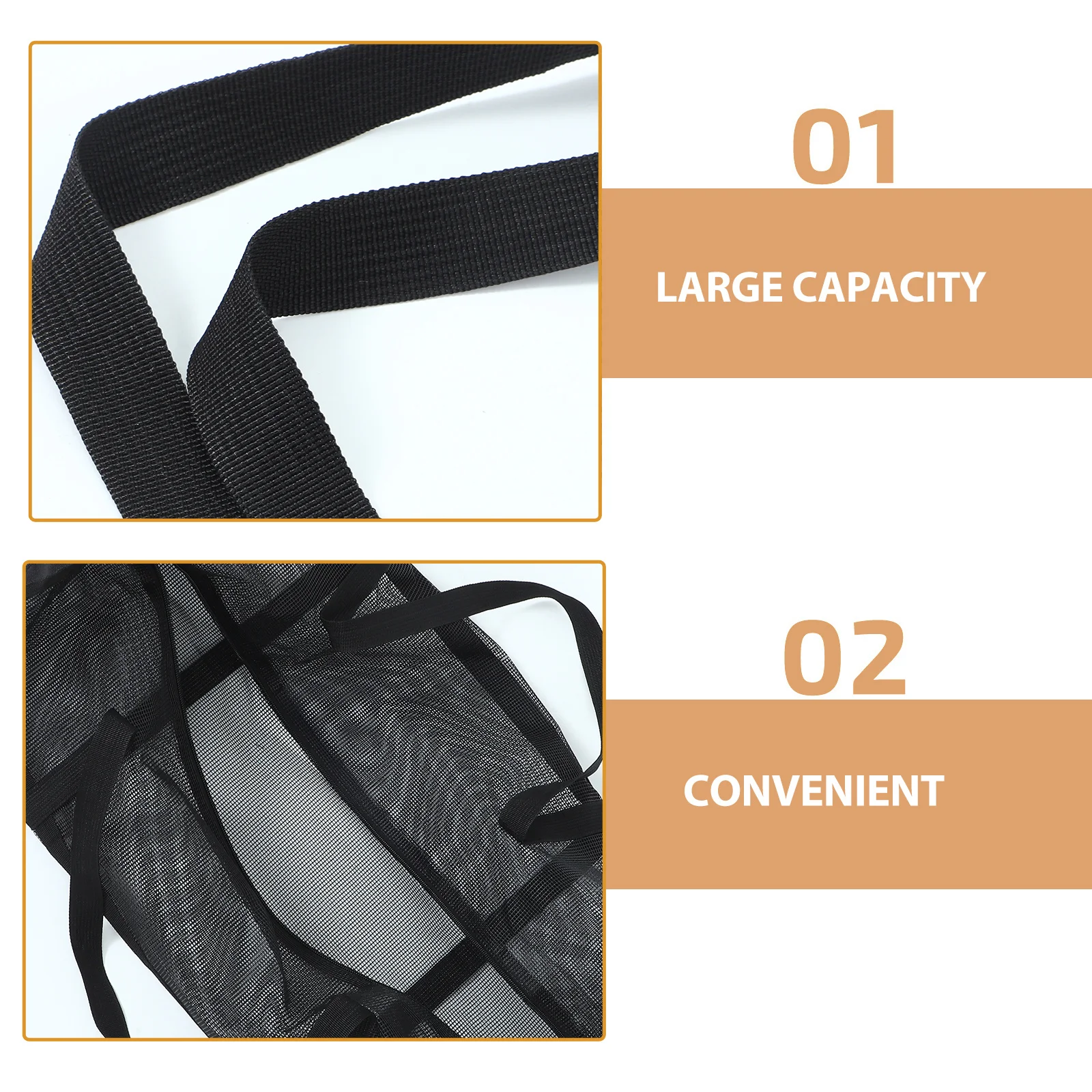 Large Basketball Mesh Bag Sports Ball Carrier Breathable Durable with Shoulder Strap Soccer Volleyball Football