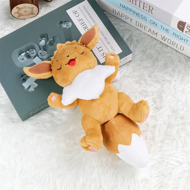 포켓몬 수면 Gengar Eevee Cubone 소프트 카와이 플러시 장난감 귀여운 Chikorita Lucario Vaporeon Charmander Peluche 인형 어린이를위한 선물
