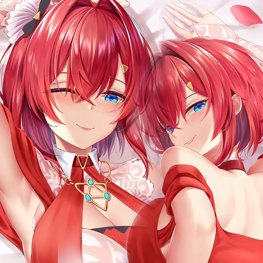 

Original SFYX Vtuber Nijisanji Ange Katrina Dakimakura Pillow Cover Body Pillowcase case