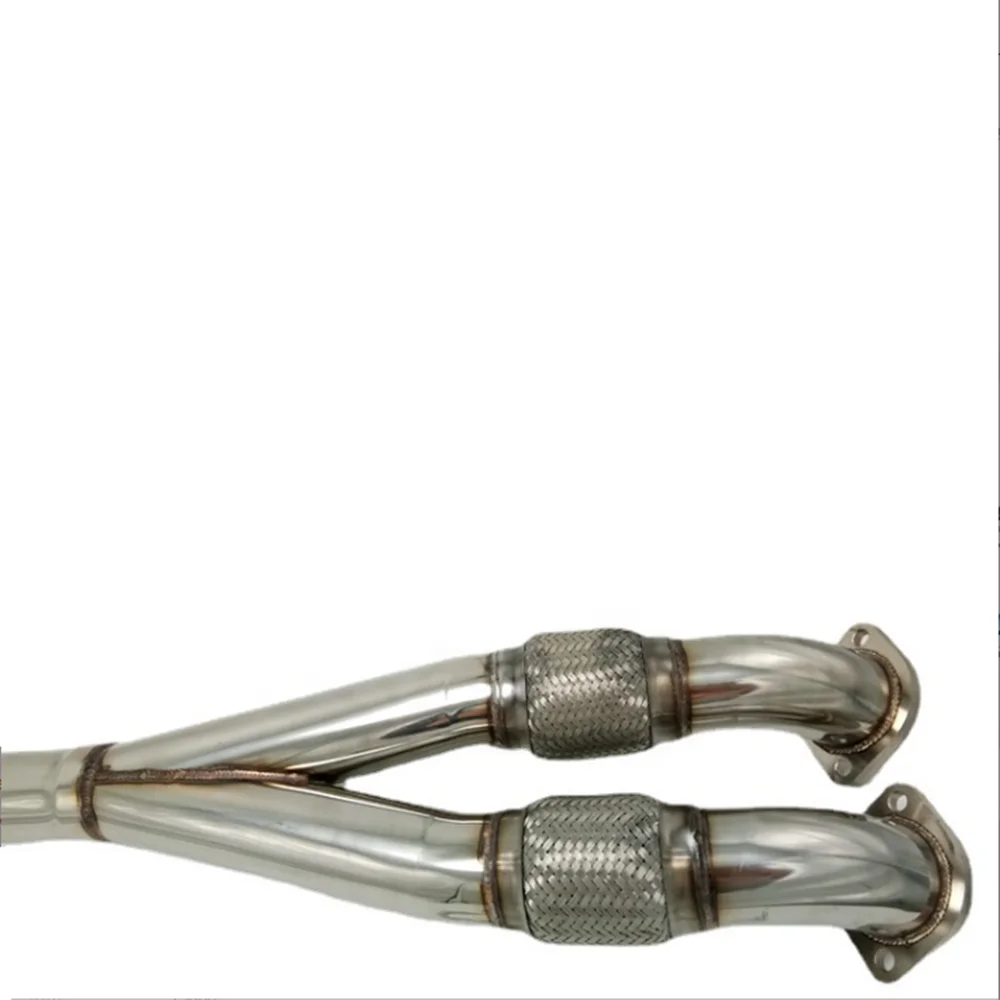 العلامة التجارية الجديدة سيارة تعديل الفولاذ المقاوم للصدأ ماسورة العادم ل 04-15 نيسان GTR R35 VR38DETT 2D 3.8T دعم إنتاج العينات و Cros