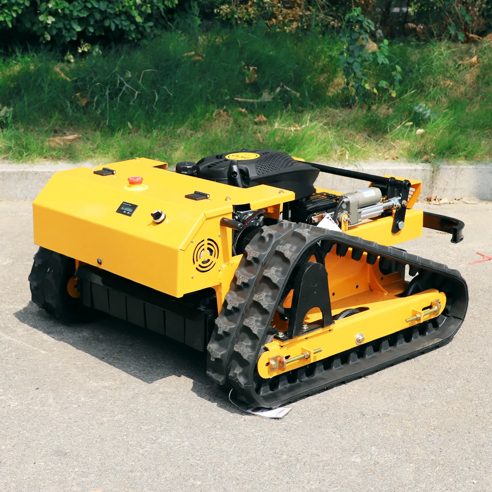 カスタマイズ可能な高品質・高性能リモコン芝刈り機、四輪駆動、45 °   丘陵地用草刈機、送料無料