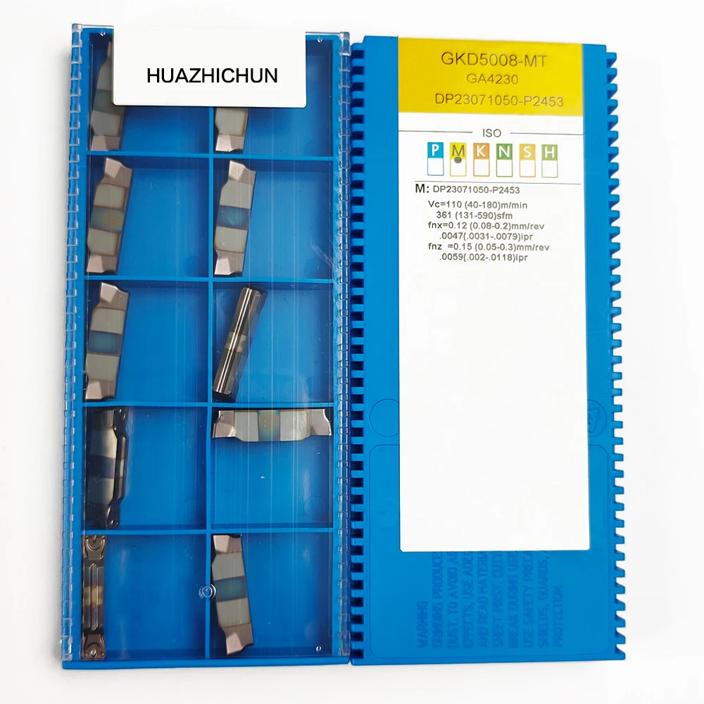

HUAZHICHUN GKD5008-MT GP1225 Carbide Inserts Milling Cutter Tool