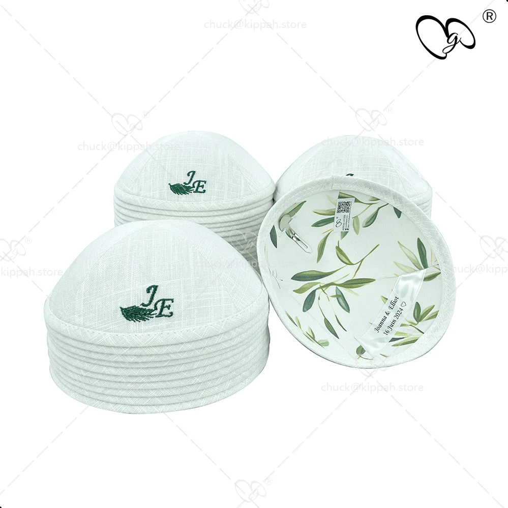 customized printing kippots from kippa factory