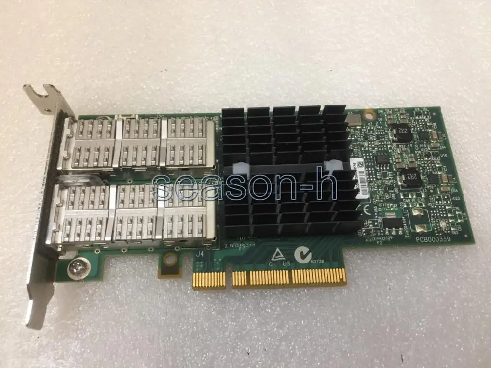 

Infiniband 10/40GB Dual Port Adapter Low Profile 656089-001 661685-001 649281-B21