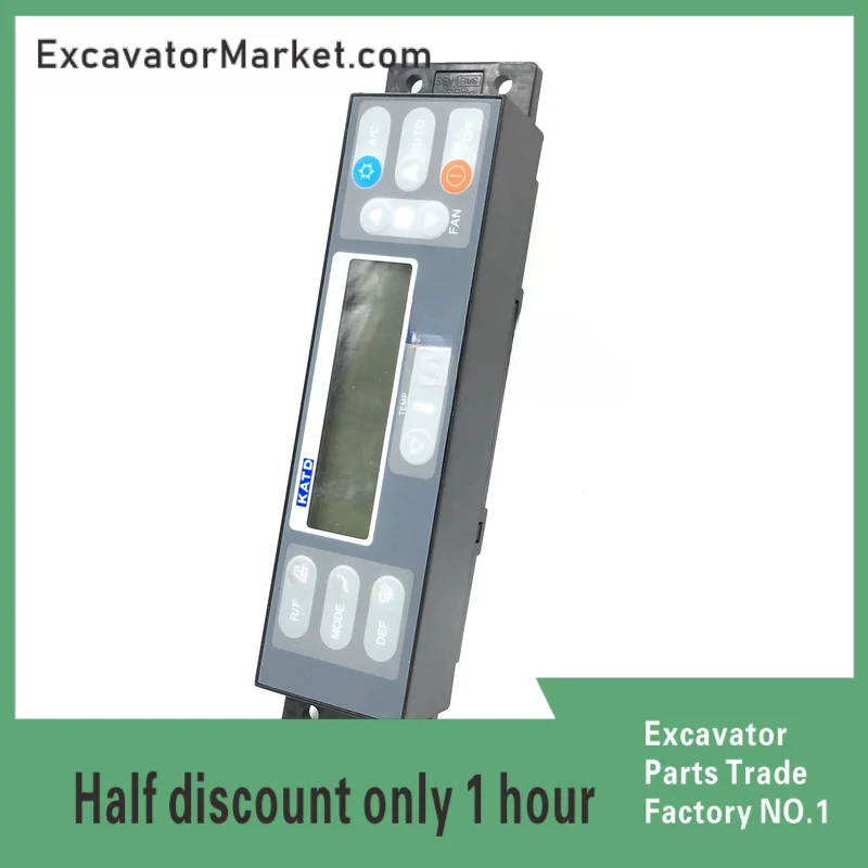 Excavator Accessories HD Kato 512/820/1023/1430-1-2-3R Air Conditioning Controller Panel Switch