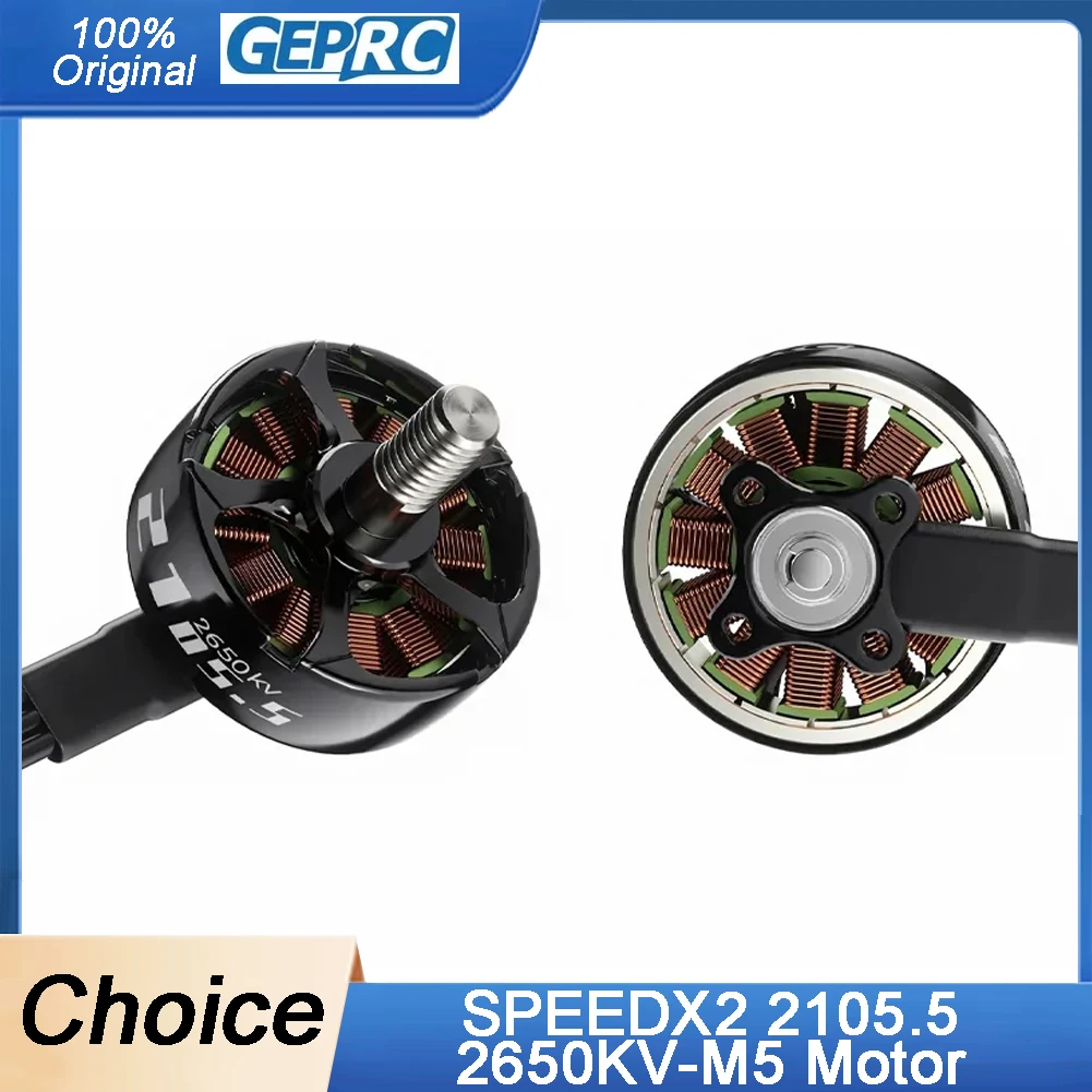 

SPEEDX2 2105.5 Бесщеточный двигатель 2650KV M5 для дрона Domain 3-4 дюйма FPV DIY Аксессуары для квадрокоптера для фристайла 1