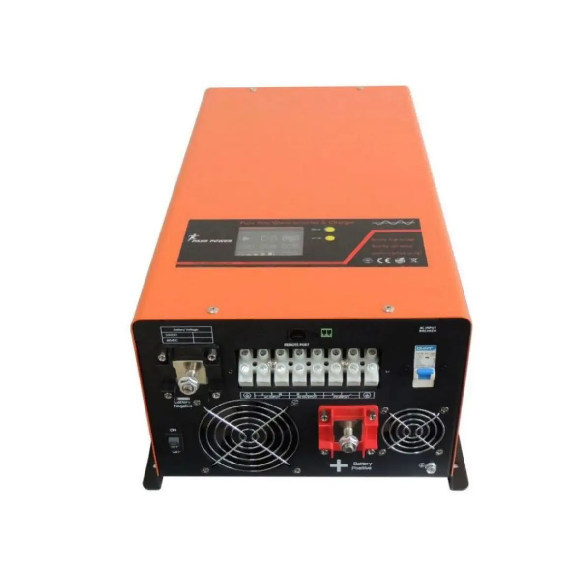 6000w DC24V 48V AC110V 220V Low frequency solar inverter with battery charger and MPPT module for solar system