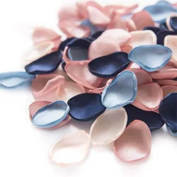 100pcs Satin Rose Petals Artifical Flowers Handmade Home Table Decor Marriage Birthday Party Decoration Accessories