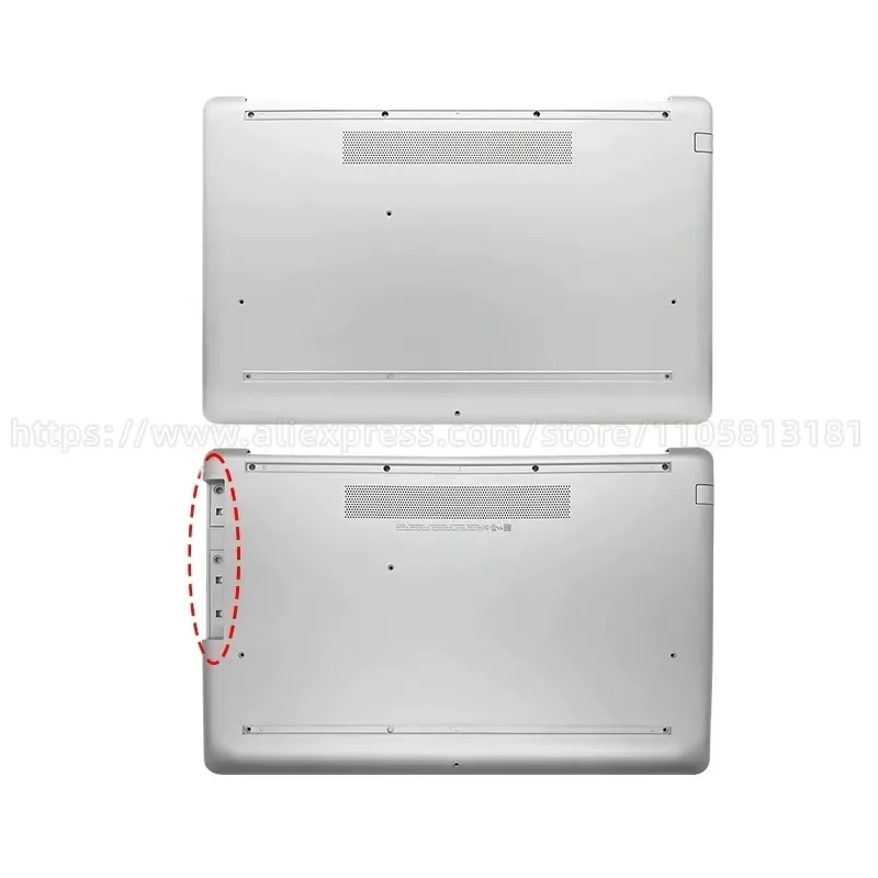 For HP 17-BY 17-CA 17G-CR 17Q-CS Bottom Case Base Cover Chassis Palmrest Assembly Replacement Part