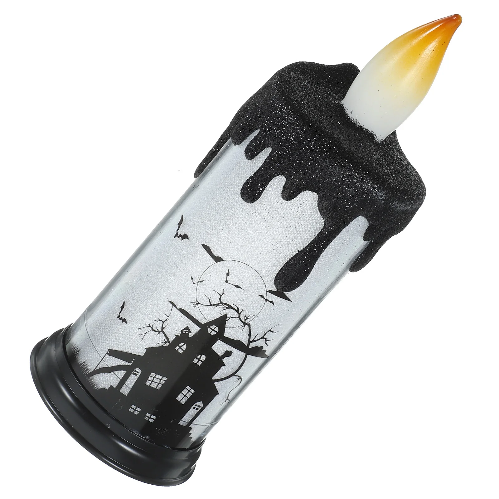 1 pz luce elettronica a LED senza fiamma alimentata per feste di Halloween lampada luminosa decorativa luce notturna per interni