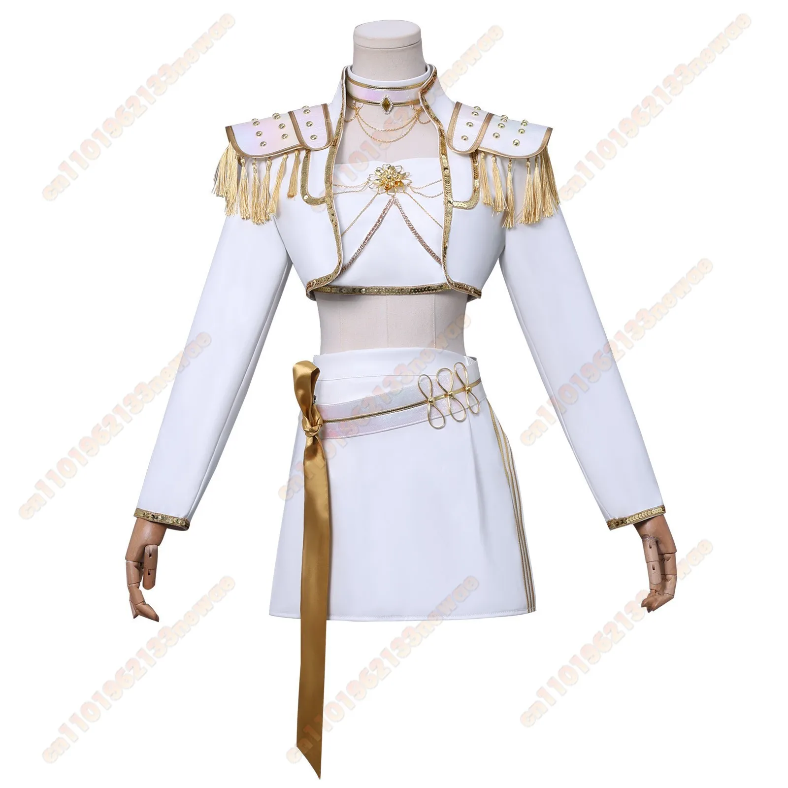 Kostum Cosplay KPop Demon Hunters Mira Pakaian Cosplay KPop Mira Kostum Panggung Mira Pakaian Cosplay Demon Hunter Rumi Zoey Wanita