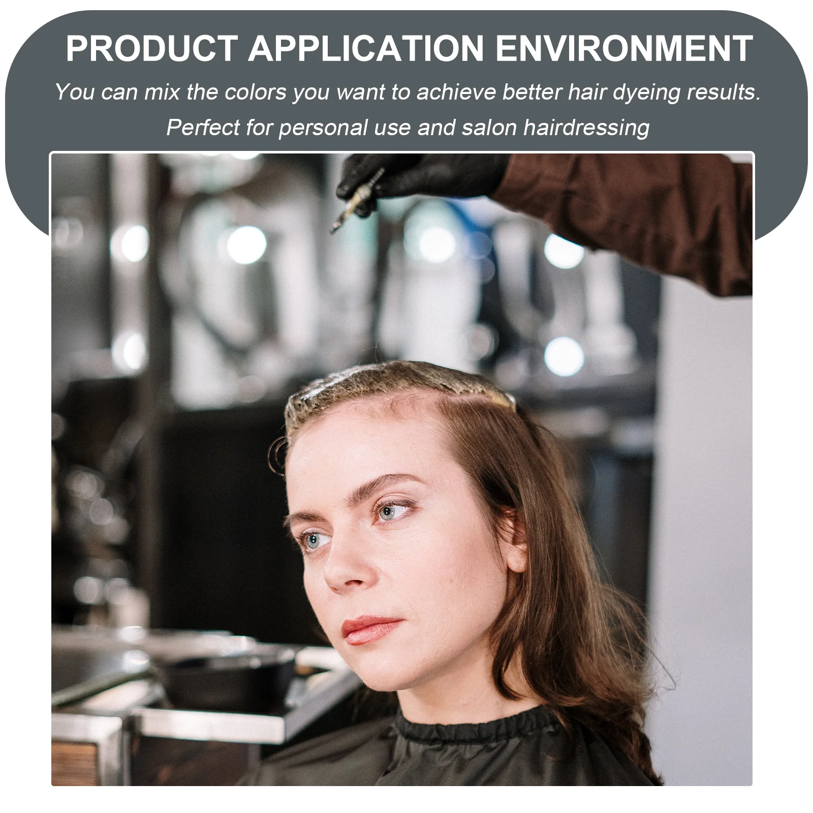 3Pcs Hair Dye Bowls Thickened Handle Sturdy Plastic Mixing Bowls for Salon Hair Color Tinting Supplies Hairdressing Dyeing Bowl - Image 4