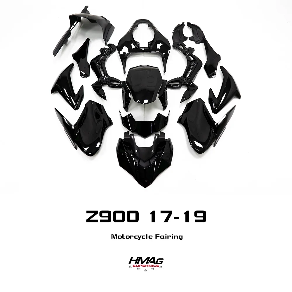 Shiny Black Z900 Z 900 2017 2018 2019 High Quality Motorcycle Fairing Shell Racing MOTO Injection Molding ABS