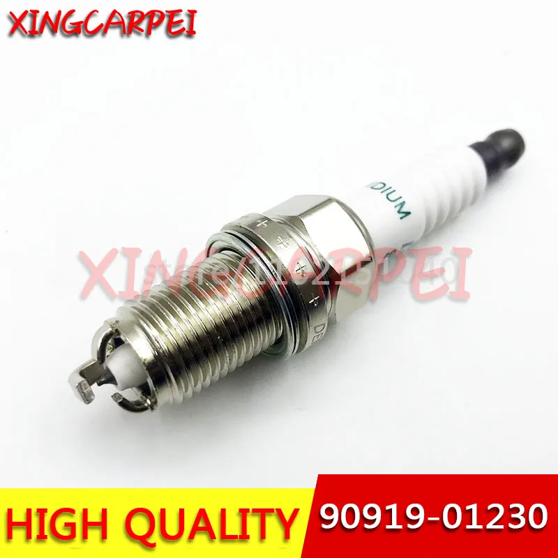 4 / 6pcs 90919-01230 SK20BR11 Spark Plug Fit For Toyota Avensis RAV4 Car Candle 90919 01230 SK20BR11 90919-01226