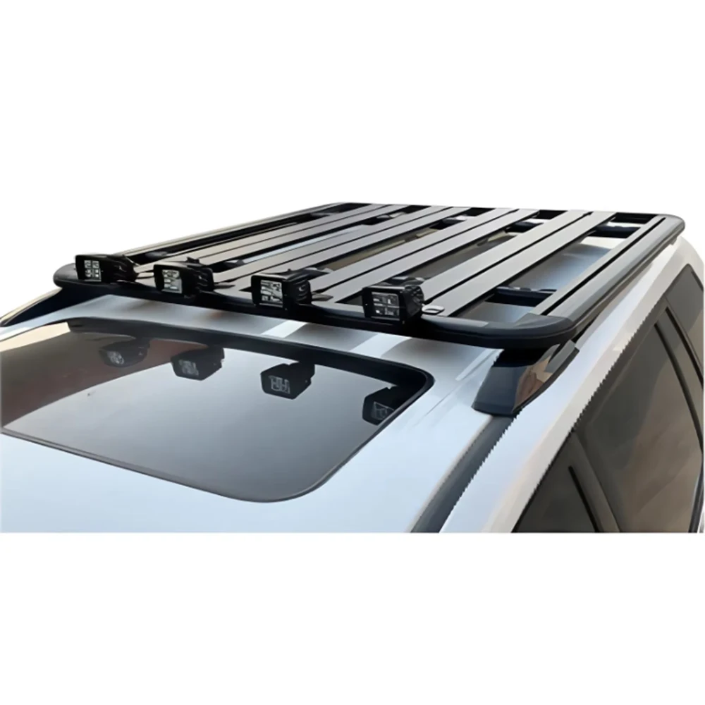 

Polar Bear Car Modification Store Aluminum Alloy Offroad Roof Cage Rack with Rail for Triton for Adventure Outdoors