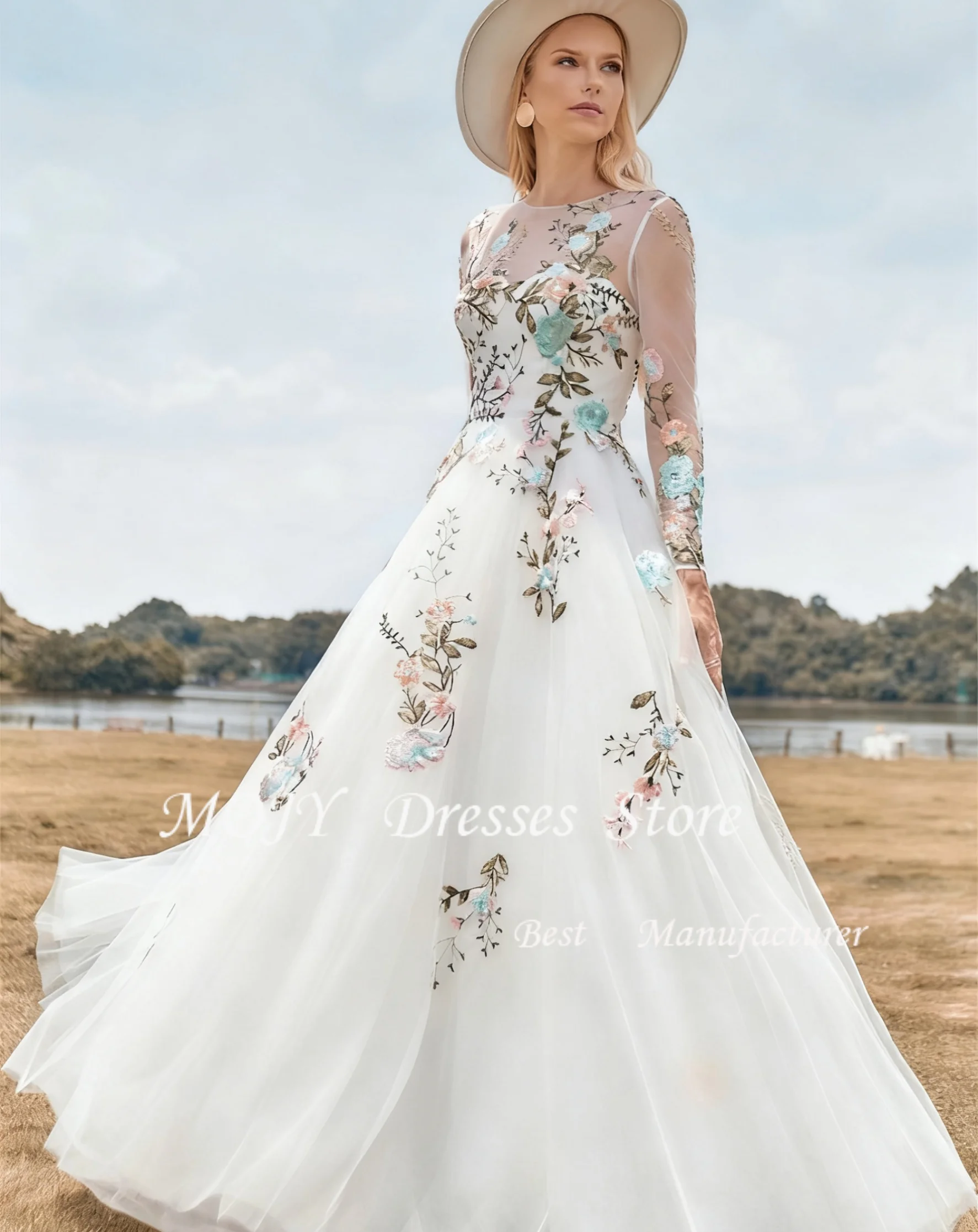 모지 맞춤형 웨딩 파티 드레스 프로무 드레스 럭셔리 우아한 이브닝 드레스 특별한 행사용 웨딩 드레스 신부 드레스