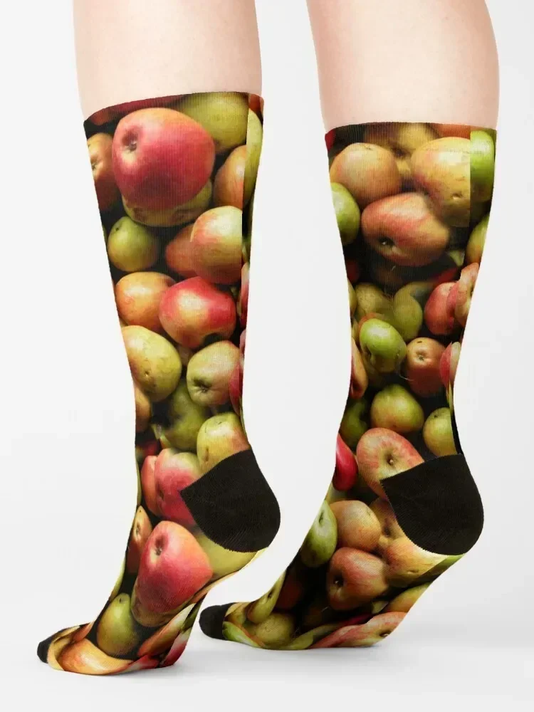 Soon to be Cider (pattern) Socks Crossfit Thermal man winter men cotton high quality golf Socks Woman Men's