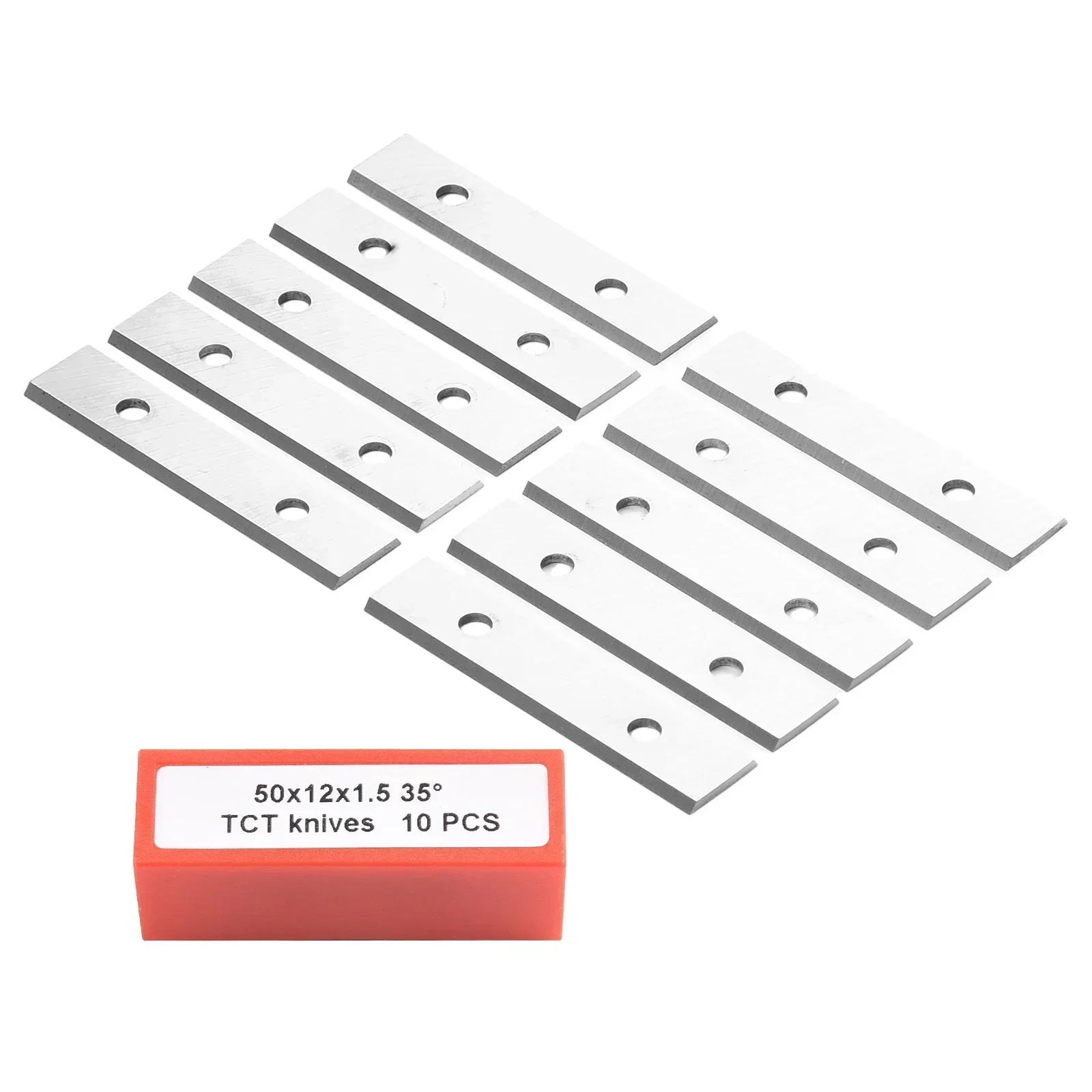 10pcs Carbide Inserts Cutter Blades Paint Scraper Blades For Wood Surfacing Planing Cutterheads Groovers Square 50x 12 X1.5mm