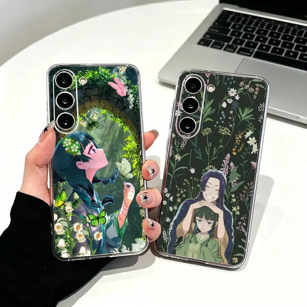 Cute Anime Apothecary Diaries -s Clear Soft Silicone Phone Case for Samsung Galaxy A71, A70, A52, A51, A40, A30
