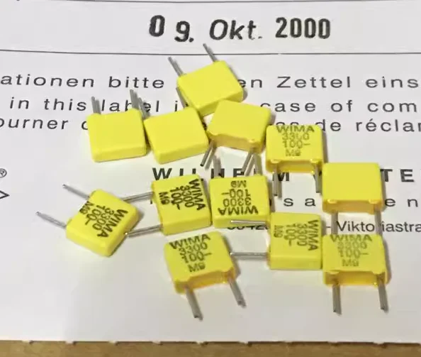 

30pcs/lot Original German WIMA FKC-2 series 3300PF 100V 7.2x6.5x2.5mm P:5mm fever coupled audio capacitor free shipping