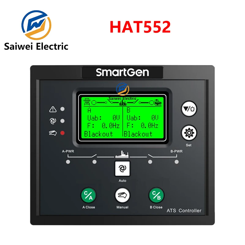 

HAT552 HAT553 Smartgen двойной силовой контроллер ATS модуль переноса подлинный генератор Дизельная генераторная панель