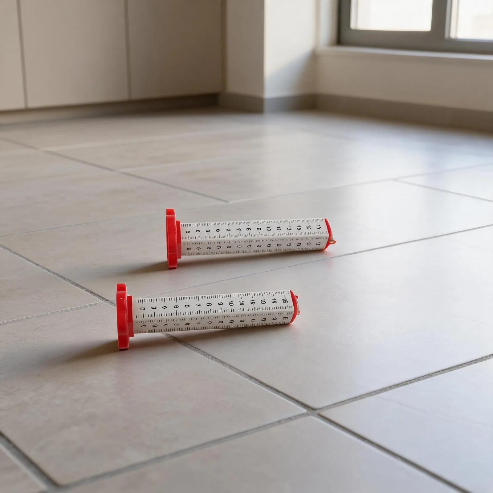 Ceiling Alignment and Floor Tiling Aid 2pcs Equal Height Ruler with Gradienter Function for Professional Results