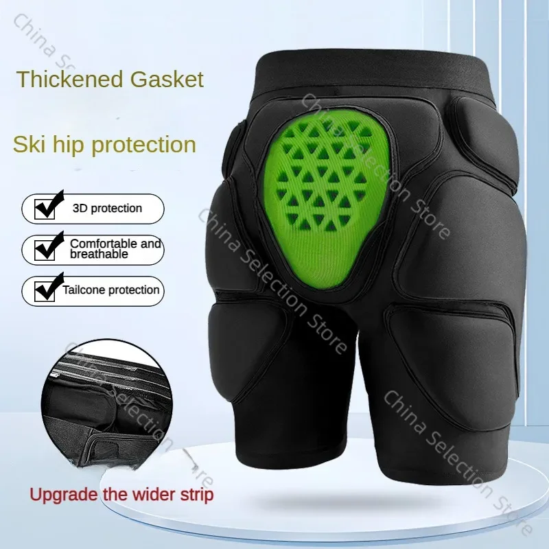 

3D Skate Shorts Adult Roller Skating Protective Gear Equipped with Single and Double Version of Ski Hip Protection