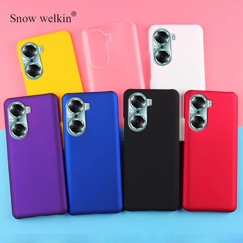 For HuaWei Honor 60 Pro Multi Colors Luxury Rubberized Matte Hard Plastic Case Cover For Honor 50 PRO SE Lite Back Phone Cases