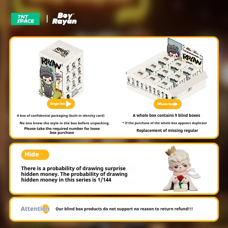 Originele Tntspace Alle Dingen Groei Serie Blind Box Mode Cadeau Nieuw Product Kindermode Speelgoed Thuis Kinderdagcadeaus
