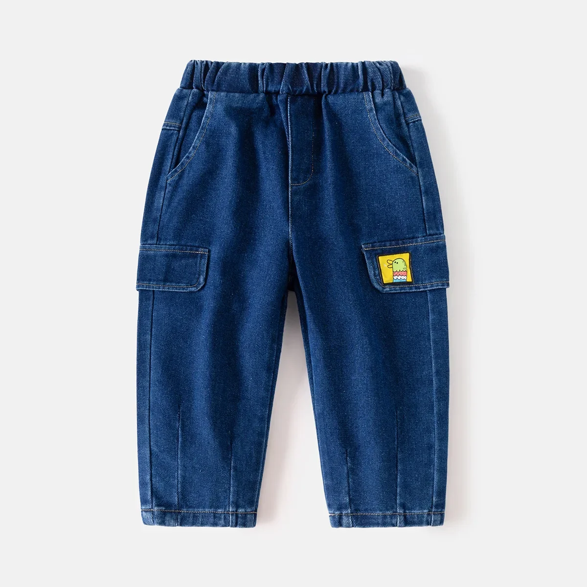 

New 2025 Boys Fashion Solid Jeans Long Trousers Pants Child Classic Denim Pants Baby Jeans Spring Autumn Clothing for 2-6 Years