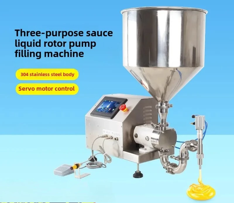 Body paste sauce hot pot base servo numerical control