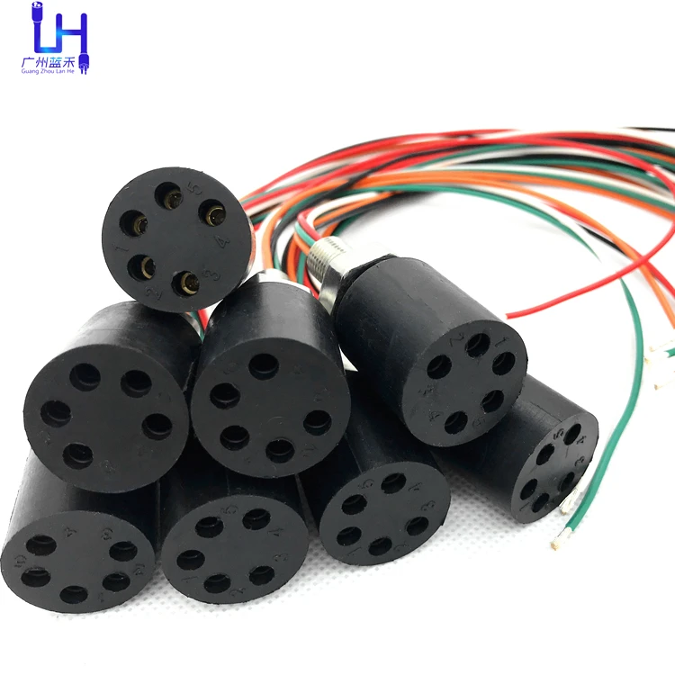 BH5F 5 Pin Circular Deepsea Waterproof Cable Connector Male and Female Underwater Equipment Connectors for Subsea Systems