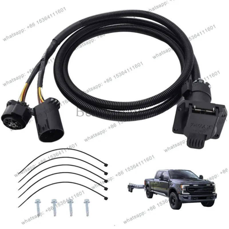 56070 American trailer wiring harness with original trailer connector 7 feet, wiring harness