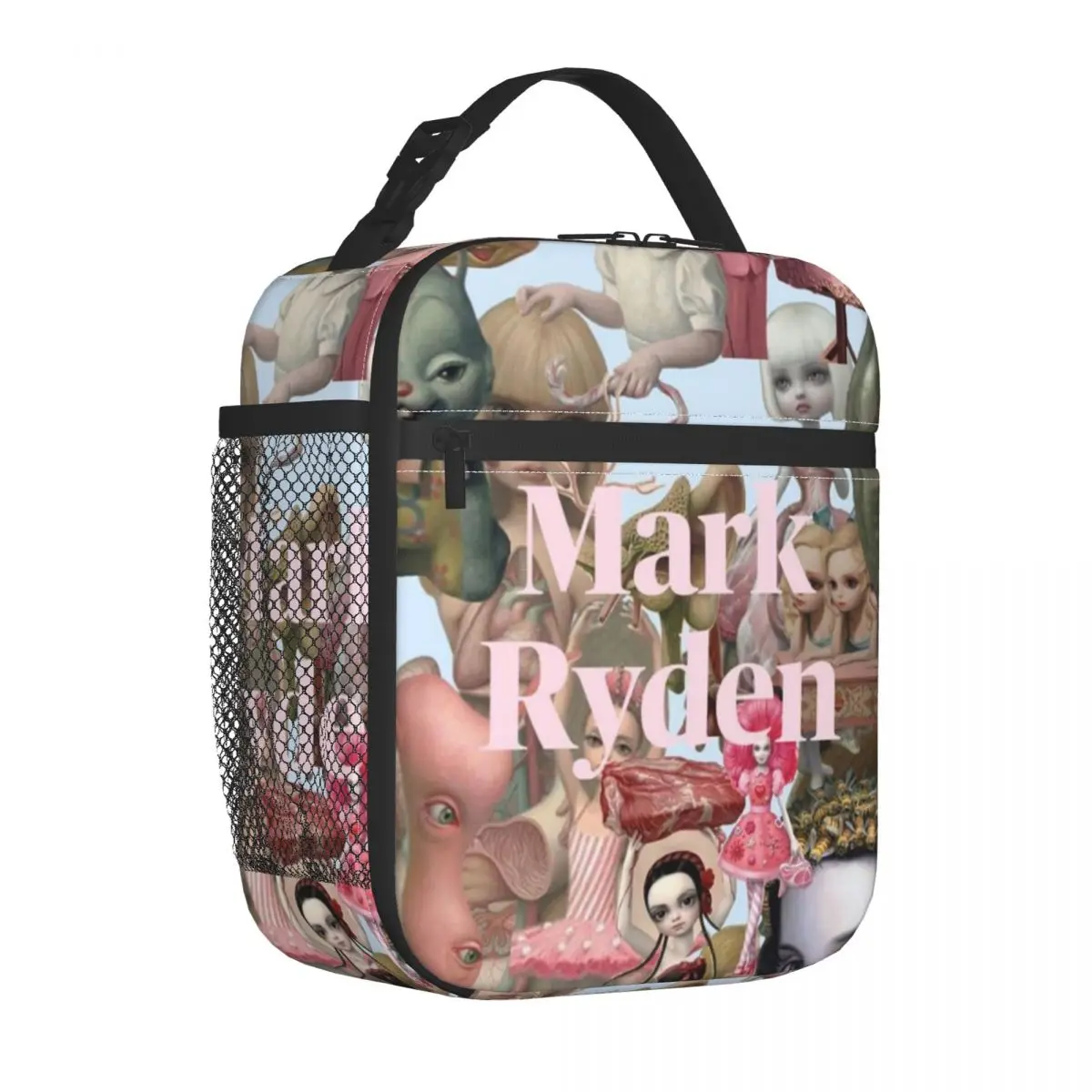 Mark Ryden Doll Insulated Lunch Bags Thermal Bag Lunch Container High Capacity Tote Lunch Box Girl Boy Beach Picnic