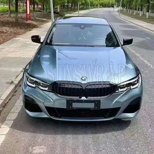 

PE жидкая металлическая синяя автомобильная пленка, глянцевая металлическая виниловая пленка для изменения цвета - глянцевый зеркальный эффект 5x59 футов/рулон