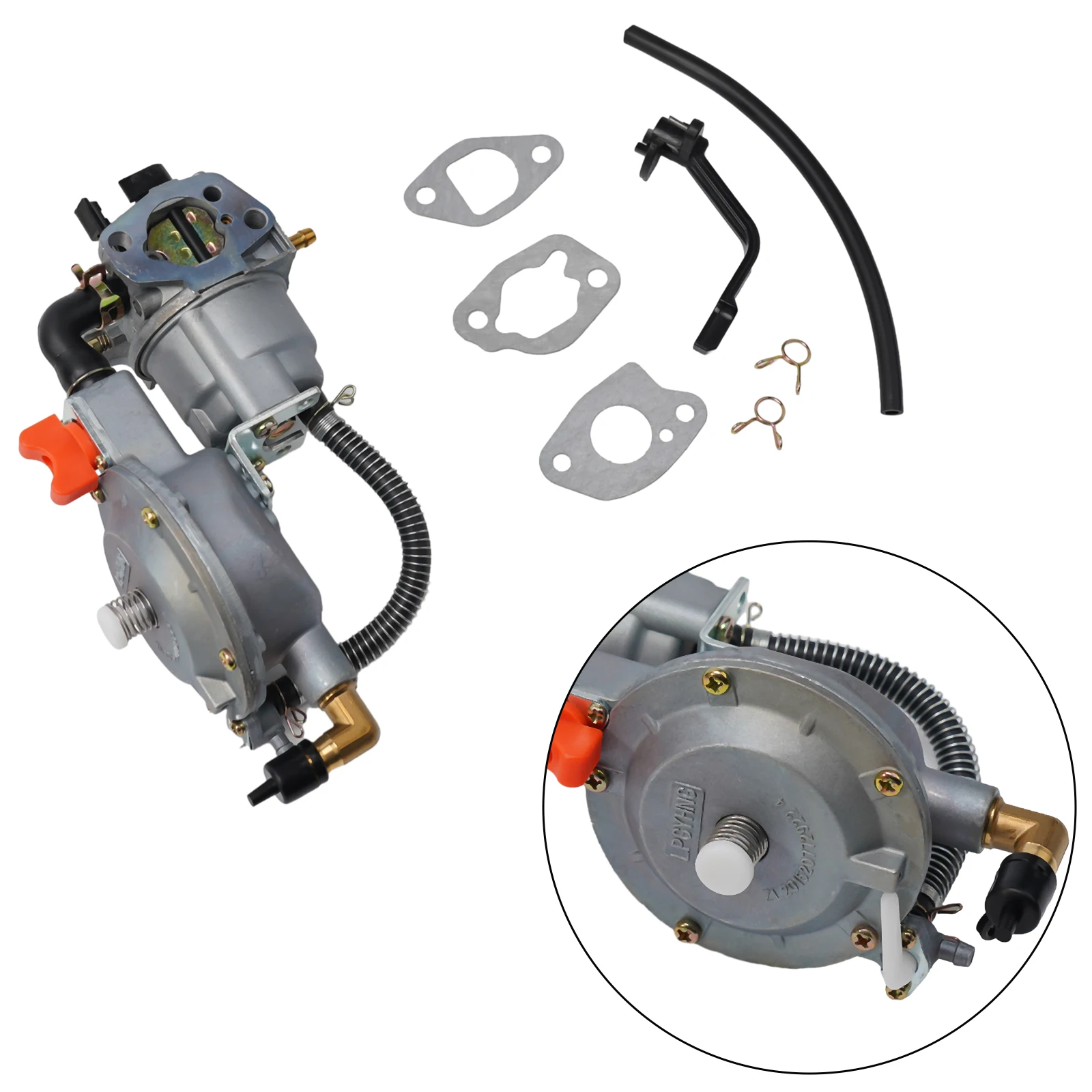 

Optimize Your Fuel Delivery with this Dual Fuel Carburetor Conversion Kit for Honda GX160 2KW 168F Extended Durability