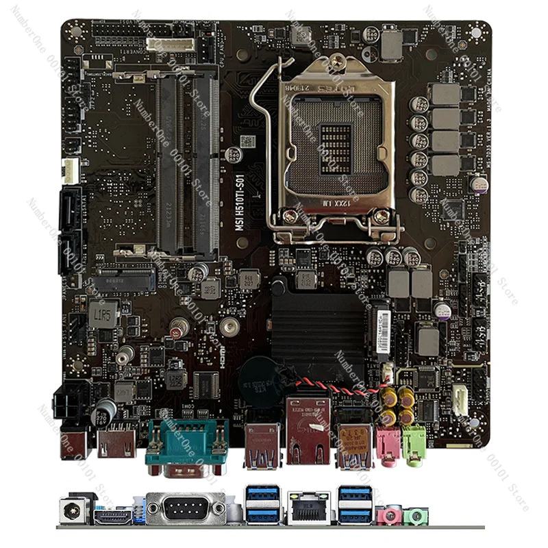 For H510TI/H610ITX main board integrated computer industrial computer nas small computer workstation main board