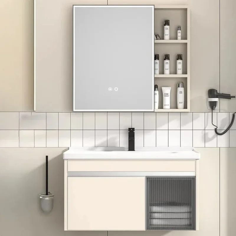 #Gadgets Storage Cabinet Jewelry Space Saving Trendy Dresser Sink Mirror Bathroom Cabinet Modern Service Schrank Trendy Furnitur