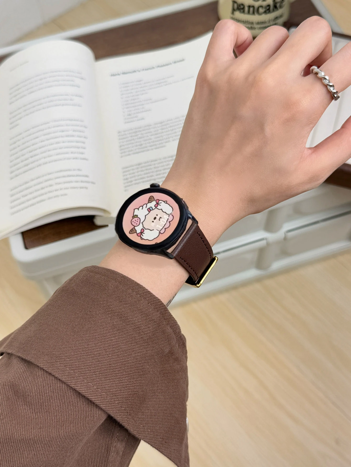 Leather Loop band For Samsung Galaxy Watch 7 FE 5 Pro 4 6 classic 44mm 40mm sport bracelet correa Galaxy Watch 7 Strap