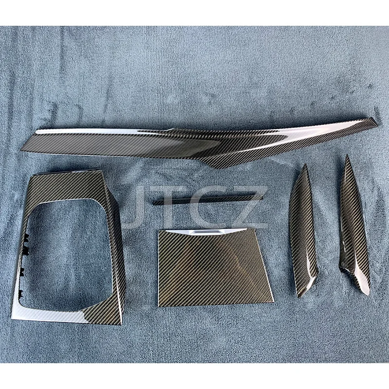 2021 2022 2023 2024 For BMW G20 G21 G22 G23 G26 LCI G87 M340i 430 M2 Carbon Fiber Interior Dashboard Center Console Air Outlet
