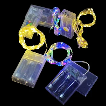 1M 2M 10M 20M 30M Koperdraad LED Lichtslingers Vakantie Verlichting Fairy Guirlande voor Kerstboom Bruiloft Decoratie