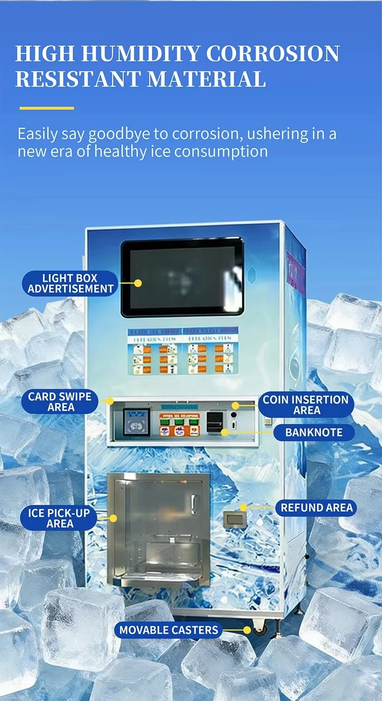 Ice Vending Machine Outdoor Cu - Meal Prep Vending Machine review and price