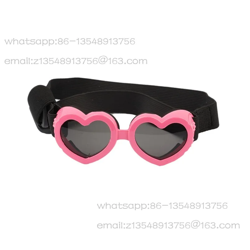 Love UV pet goggles, heart-shaped sunglasses for small dogs and cats are in stock.