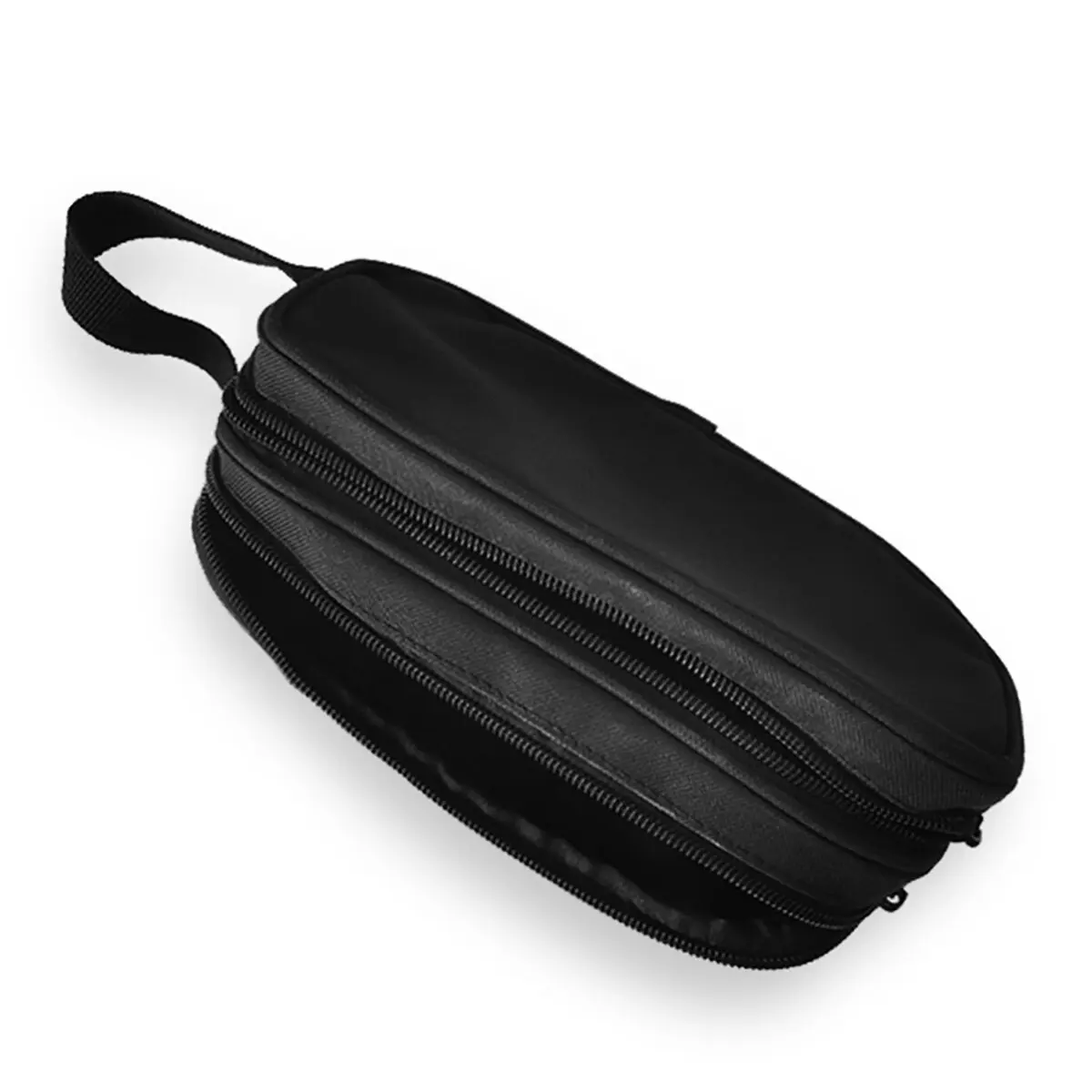 مقلمة مزدوجة الطبقات بطبعة زهرة القط مع محمولة باليد للأولاد والبنات أفضل هدية حقيبة أقلام رصاص مدرسية كرتونية ثلاثية الأبعاد للأطفال