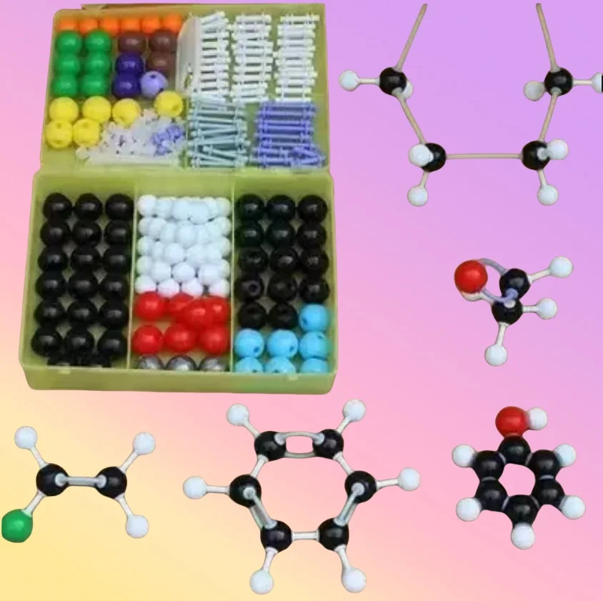 

Organic molecular structure model can take the club and scale model teachers to demonstrate student teaching