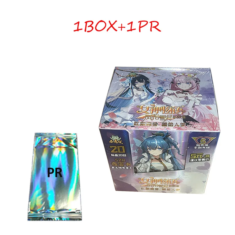 Goddess Story Collection Cards Anime Game Booster Box Multiple Types of Goddess Cards NS-2M04 Doujin Toy Hobbies Gift For Kids