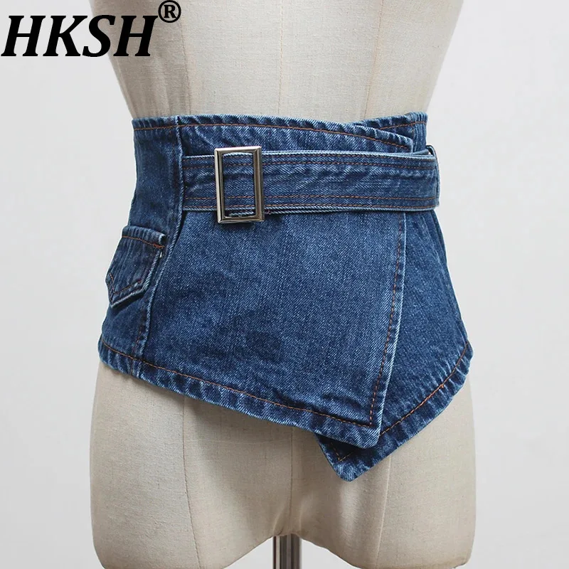 hksh-spring-autumn-new-women-belt-denim-irregular-bandage-metal-buckle-personality-streetwear-fashion-tide-all-match-ins-hk12869