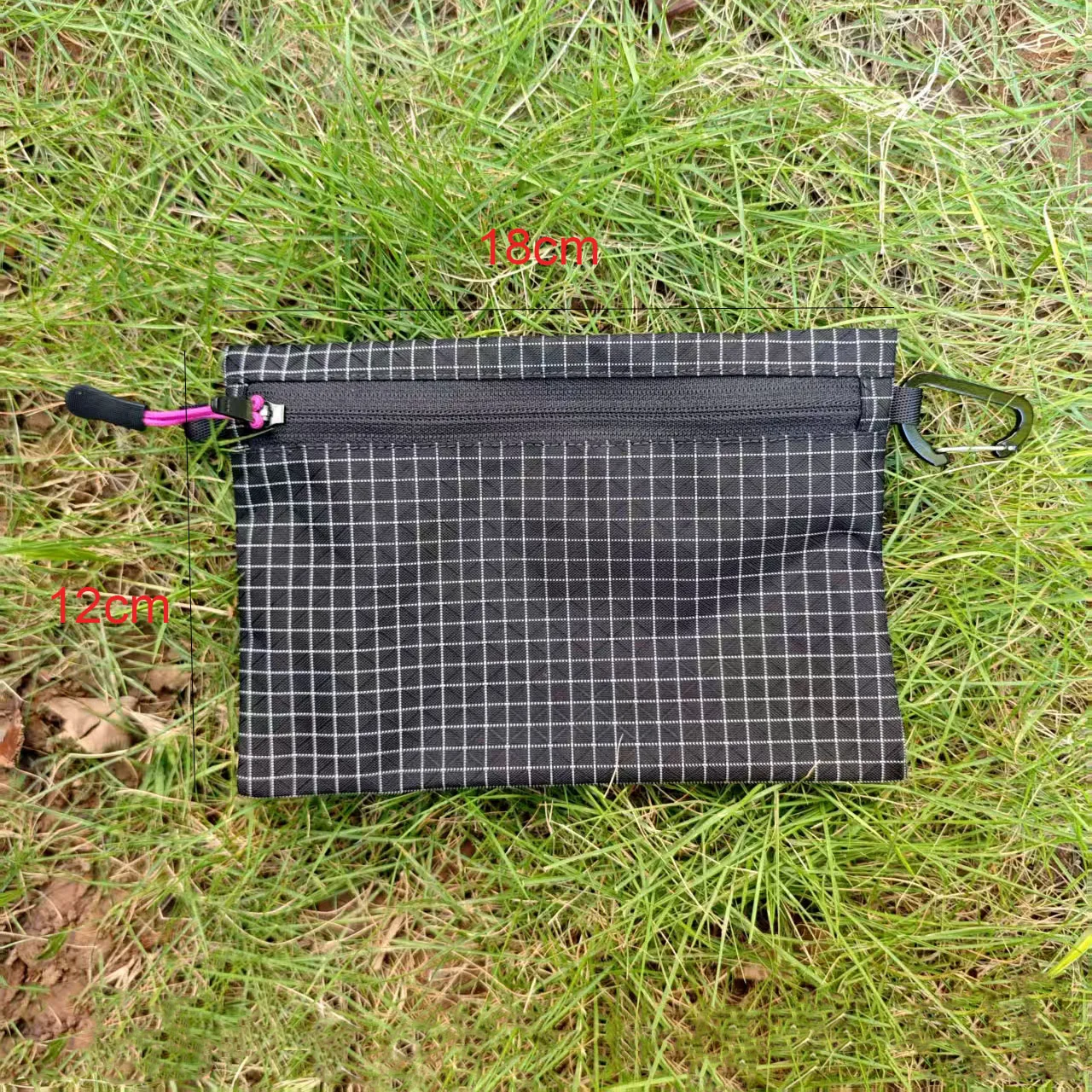 Ultraleichter UHMWPE Taktischer Geldbörsen-Reisepasshalter – wasserdichte RFID-Kartentasche für Outdoor-Camping, Geldtasche – Molle-Befestigung, 20 g – Detail 1