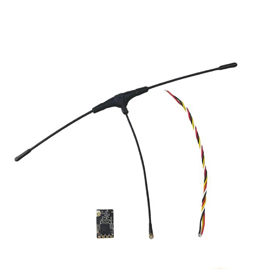 

FPV Drone Radiomaster TX12 ELRS 360MHz RX TX Micro 360-560MHz Transmitter Nano Receiver Module Equipped With A T-shaped Antenna