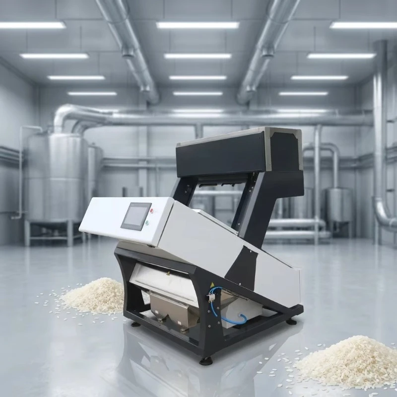 Rice Bean Garlic Orange Walnut Kernel Color Sorter Optical Digital Blower Berries Sunflower Seed Sorting Machine